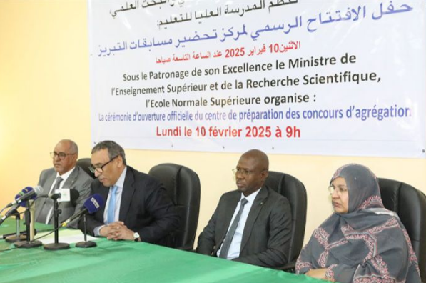 L’Enseignement supérieur supervise l’inauguration officielle du centre de préparation aux concours de l’agrégation